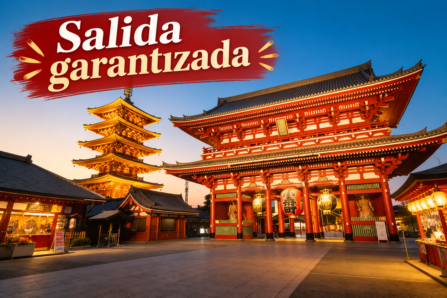 Japón noviembre 2026. Salida Garantizada