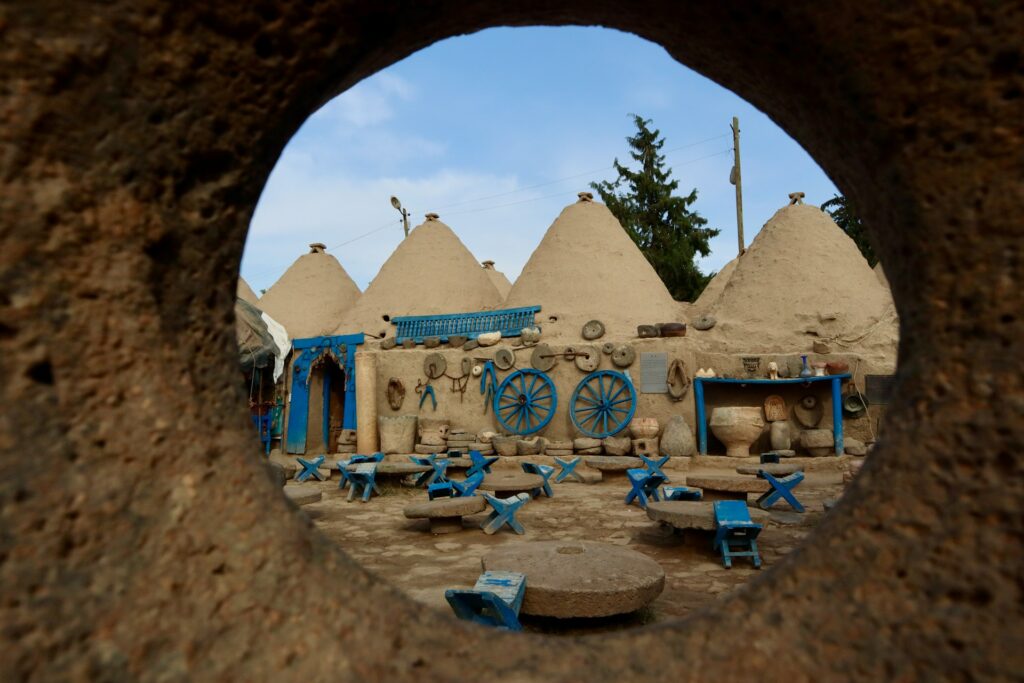 Casas de adobe en forma de colmena de Harrán